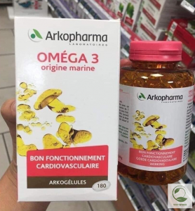 VIÊN UỐNG DẦU CÁ OMEGA 3 ARKOPHARMA -MSP:TP01B0026